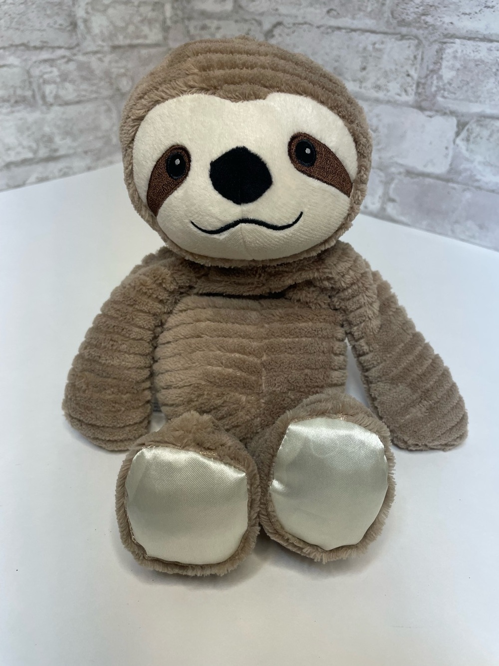 Warmies Cozy Sloth Plush Heatable  Lavender Scent Stuffed Animal 13" Lovey